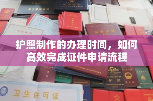 孙吴护照制作的办理时间，如何高效完成证件申请流程