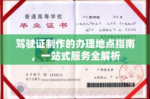 孙吴驾驶证制作的办理地点指南，一站式服务全解析