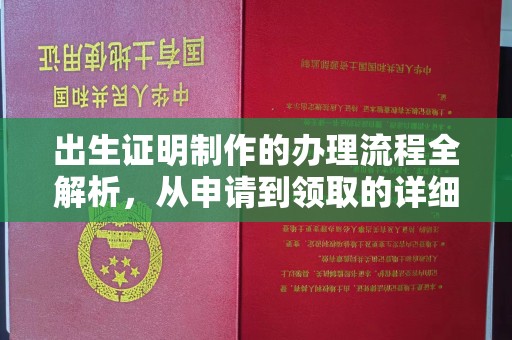 孙吴出生证明制作的办理流程全解析，从申请到领取的详细指南