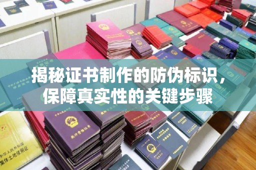 孙吴揭秘证书制作的防伪标识，保障真实性的关键步骤