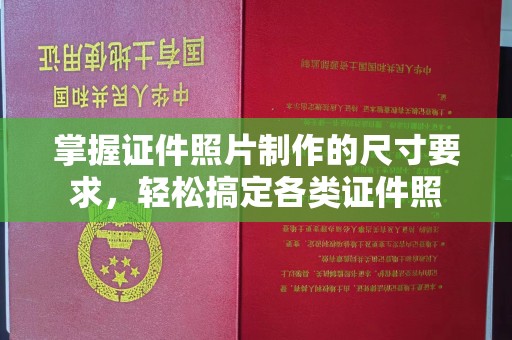 孙吴掌握证件照片制作的尺寸要求，轻松搞定各类证件照